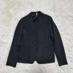 UNIQLO ユニクロ　ストレッチテーラードジャケット　グレー　Mサイズ