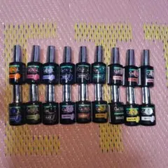 【ほぼ未使用‼️】ジェルネイル18本セット