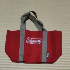 Coleman トートバッグ レッド　直火珈琲　未使用