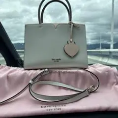 ✨【未使用級】Kate spade 2wayバッグ ミラー付き 保存袋付のサムネイル