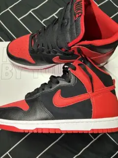 Nike Dunk High レッド/ブラック