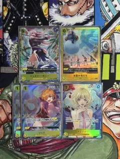 ワンピースカード 黄色デッキ パラレル パーツ