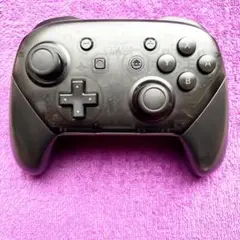 プロコン 純正 ブラック ニンテンドー スイッチ 3-P 【美品】