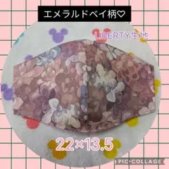 2.ガーデンポピーズ柄♡Pink＆Blue　LIBERTY生地 2.ガーデンポピーズ柄♡Pink＆Blue LIBERTY生地 - メルカリ