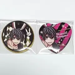未使用 桃源暗鬼 缶バッジ 2点セット バニー マンガ展 メディコス 淀川真澄