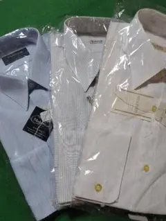 本日15時迄の値下！ Midorimaru 他 長袖Yシャツ 3点セット M新品