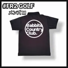 #FR2GOLF ポロシャツ 黒 M Rabbits Country Clubのサムネイル