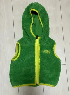THE NORTH FACE フリースベスト 緑/黄