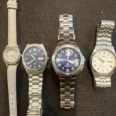 時計　中古品　まとめ売り　4点