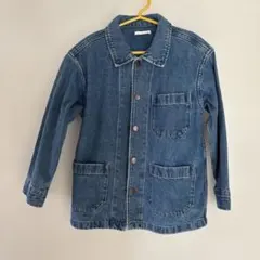 デニムジャケット サイズ120 インディゴブルー