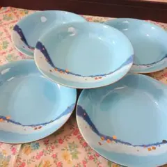 【新品未使用品】昭和レトロ たち吉 お皿 オバール