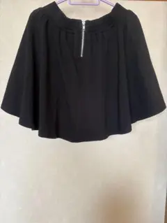AZULbymoussy ブラックフレアスカート　ミニフレアスカート