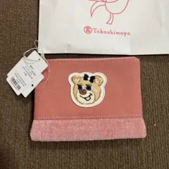 週末限定価格 フェイラー オールドテディガール ワッペンポーチ