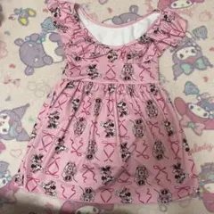 ミニーちゃん　水着　ワンピース　120