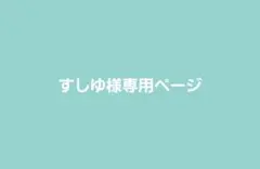 すしゆ様専用ページ