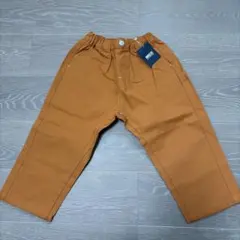 オレンジ色 カジュアルパンツ サイズ110