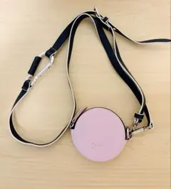 ajew スマホショルダーストラップ 丸型ポーチ付き