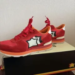 Atlantic STARS スニーカー レッド 37のサムネイル