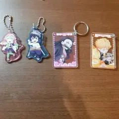 鬼滅の刃　アクリルキーホルダー　甘露寺みつり、嘴平伊之助、竈門禰豆子、我妻善逸