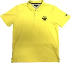 キャロウェイ Callaway 3L ポロシャツ 半袖 イエロー ALOHA刺繍