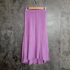 ✨UNRELISH✨アンレリッシュ♡マーメイドスカート♡パープル(M)のサムネイル