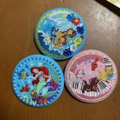 ディズニー　刺繍缶バッチ