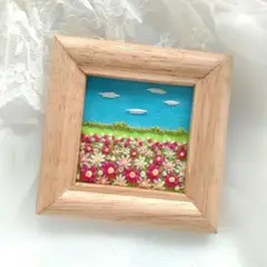 刺繍フレーム　7.5cm×7.5cm