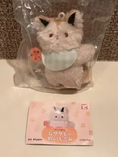 パンがすきなムササビのぬいぐるみ