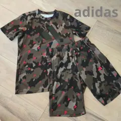 adidas 迷彩柄 Tシャツ＆ショートパンツ 150cm