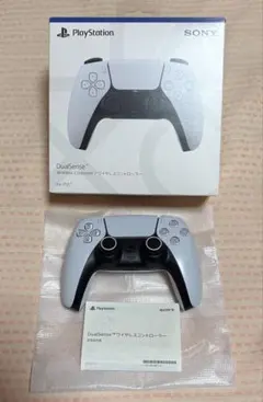 PS5 DualSense ワイヤレスコントローラー ホワイト/ブラック