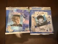 TXT テヒョン バンダイ ビジュアルスクエアフォトシール、ケース