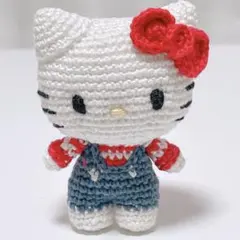 ハローキティ ぬいぐるみ あみぐるみ