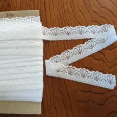 F6:ホワイト20mストレッチレース