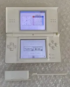 【動作確認済】Nintendo DS Lite ライト クリスタルホワイト