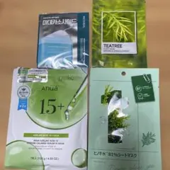 フェイスマスク4枚セット