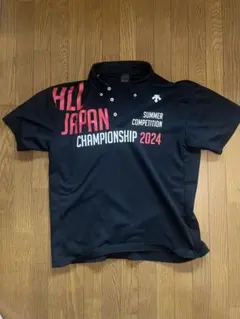 【美品】2024年 All Japan 陸上用ポロシャツMサイズ