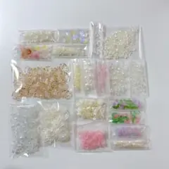 【未使用】 花 花びら ビーズ チューリップ 詰め合わせ