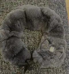 組曲　ファーマフラーつけ襟　Mサイズ