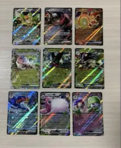 ポケカ　シャイニートレジャー　ポケモンexセット9枚　イキリンコ　サーナイトほか