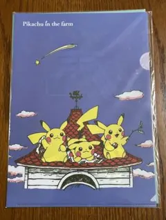 新品未開封　2015年絶版 クリアファイル　2枚セット ピカチュウ