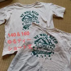 Tシャツ 140&160サイズ2枚セット