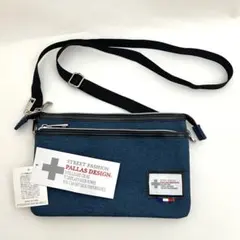 【新品】 PALLAS DESIGN パラスデザイン ショルダーバック ブルー