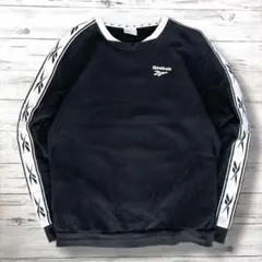 リーボック Reebok スウェット 胸ロゴ ブラック 黒色 S 1973のサムネイル