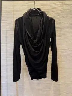 00s fuga drape long sleeve t-shirt カットソー