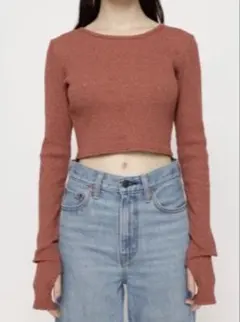 SLY　CROPPED CUT トップス