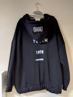 美品オーバーサイズ 裏起毛パーカー