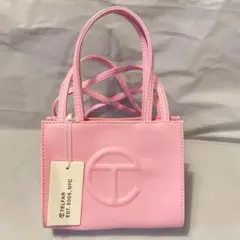 Telfar ピンク ショルダーバッグ 17CM Telfar ピンク ショルダーバッグ 17cm