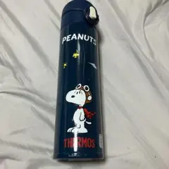 新品 THERMOS スヌーピー 0.5L ネイビー - メルカリ