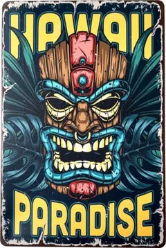 ブリキ看板 置物