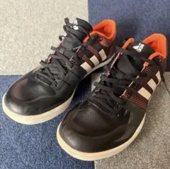 adidas ADIZERO陸上スパイク25cm幅跳び ブラック ネオングリーン